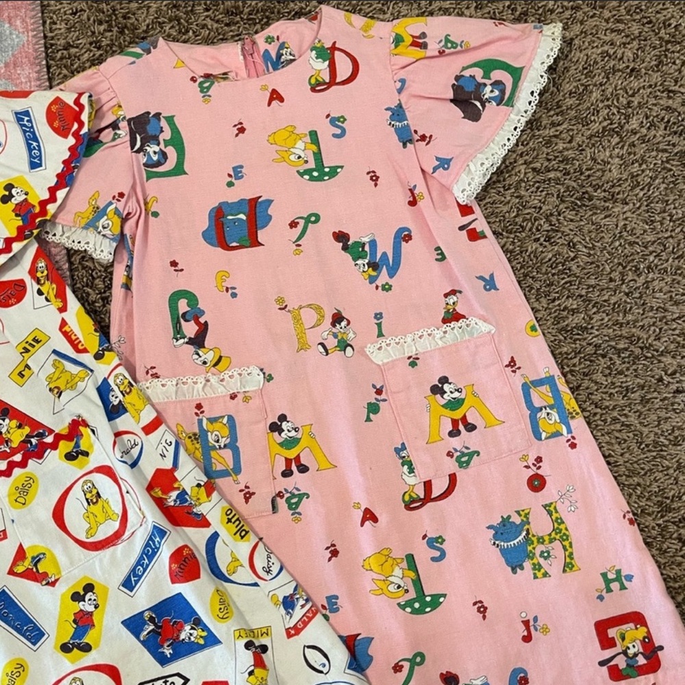 Vintage Pink Disney Dress - Picture 1 of 5
